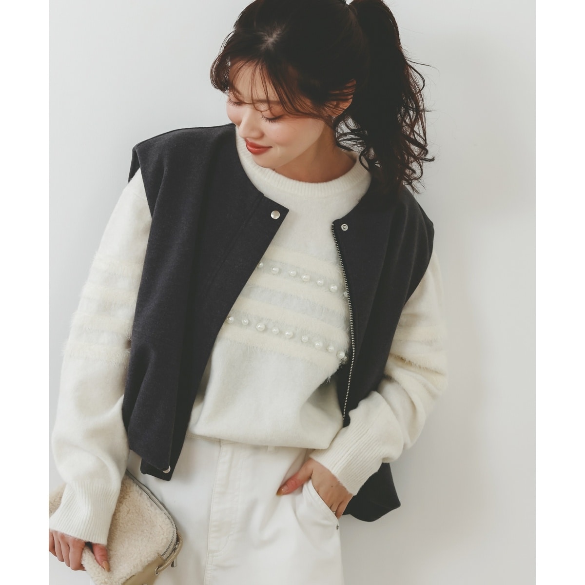 メルトンバルーンベスト | ルクールブラン(le.coeur blanc) | マルイ