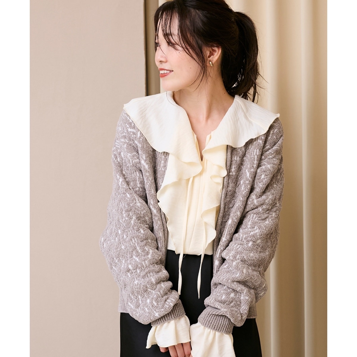 ウールMIXボアピーコート | アルアバイル(allureville) | マルイウェブ