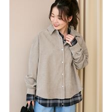 ルクールブラン(le.coeur blanc)のコーデュロイタックシャツ
