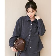 ルクールブラン(le.coeur blanc)のコーデュロイタックシャツ