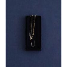 O ハートチャーム3連ネックレス