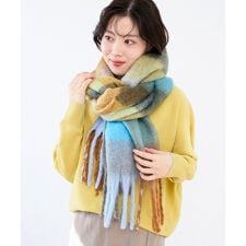 《手洗い可能》マルチチェックストール