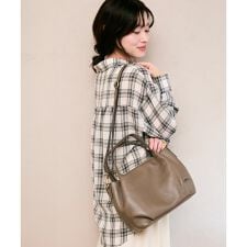 MILLELA FIRENZE ダブルハンドルトートバッグ