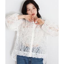 TORRAZZO DONNA別注フラワーレースブラウス