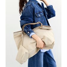 【撥水】ナイロンパッカブルトート