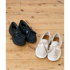 《WEB限定アイテム》タッセルローファースニーカー