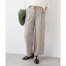 グレンチェックスラブパンツ