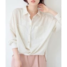 シアー2WAYオーバーシャツ