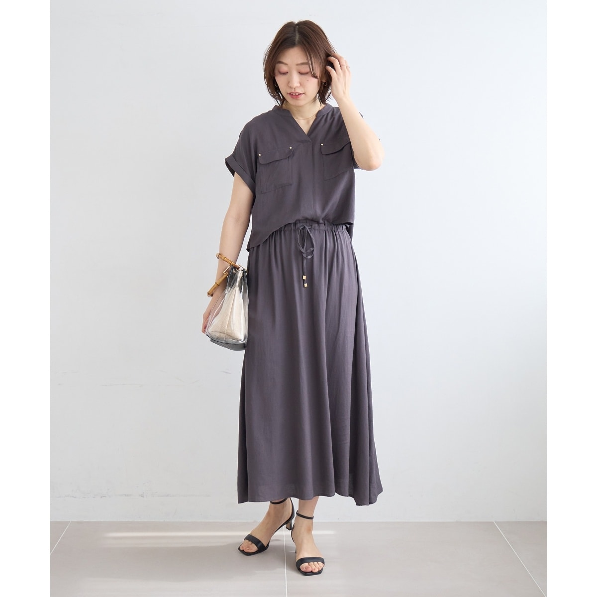 [�}���C]���l�����C�N�t�����g�|�P�b�g�����s�[�X/���N�[���u�����ile.coeur blanc�j C/�O���[