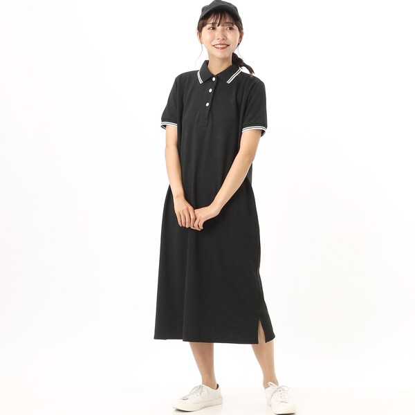 新品❣️カンタベリー ポロワンピ チュニック canterbury】ショートスリーブラガーポロワンピース（レディース