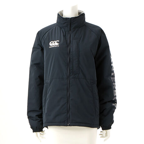 Canterbury ウォームアップウェア ささやく ネイビー/イエロー 
