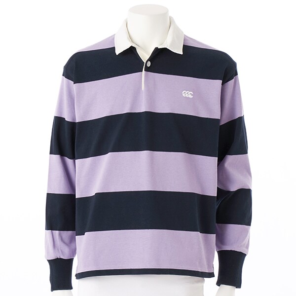 新品未使用　CANTERBURY　カンタベリー　ストライプラグビージャージ　XL 公式・アウトレット】ナローストライプラグビージャージー（ユニ