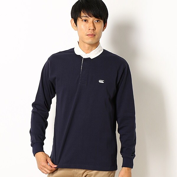 [カンタベリー] SOLID COLOR RUGBY JERSEY ソリッドカラ Amazon.co.jp: [カンタベリー] ラガーシャツ ソリッドカラー