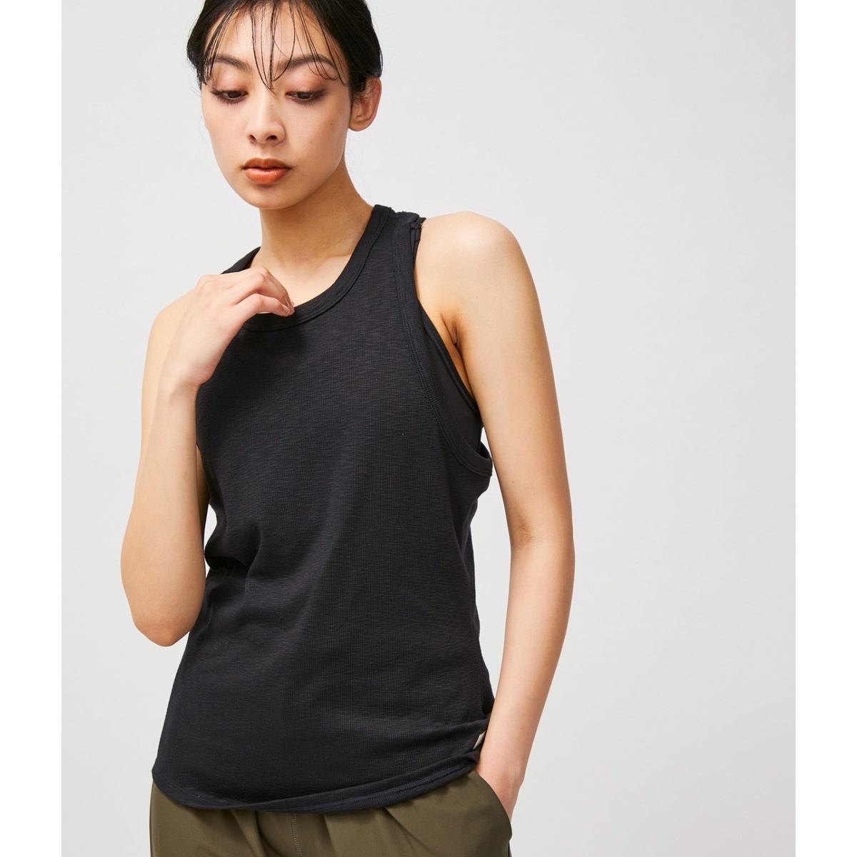 Vuori】Sunrise High Neck Tank サンライズハイネックタンク