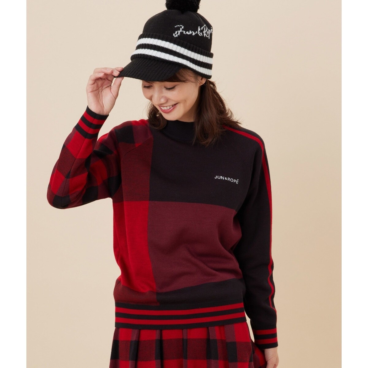 JUN&ROPE セーターとスカートセット Mサイズ