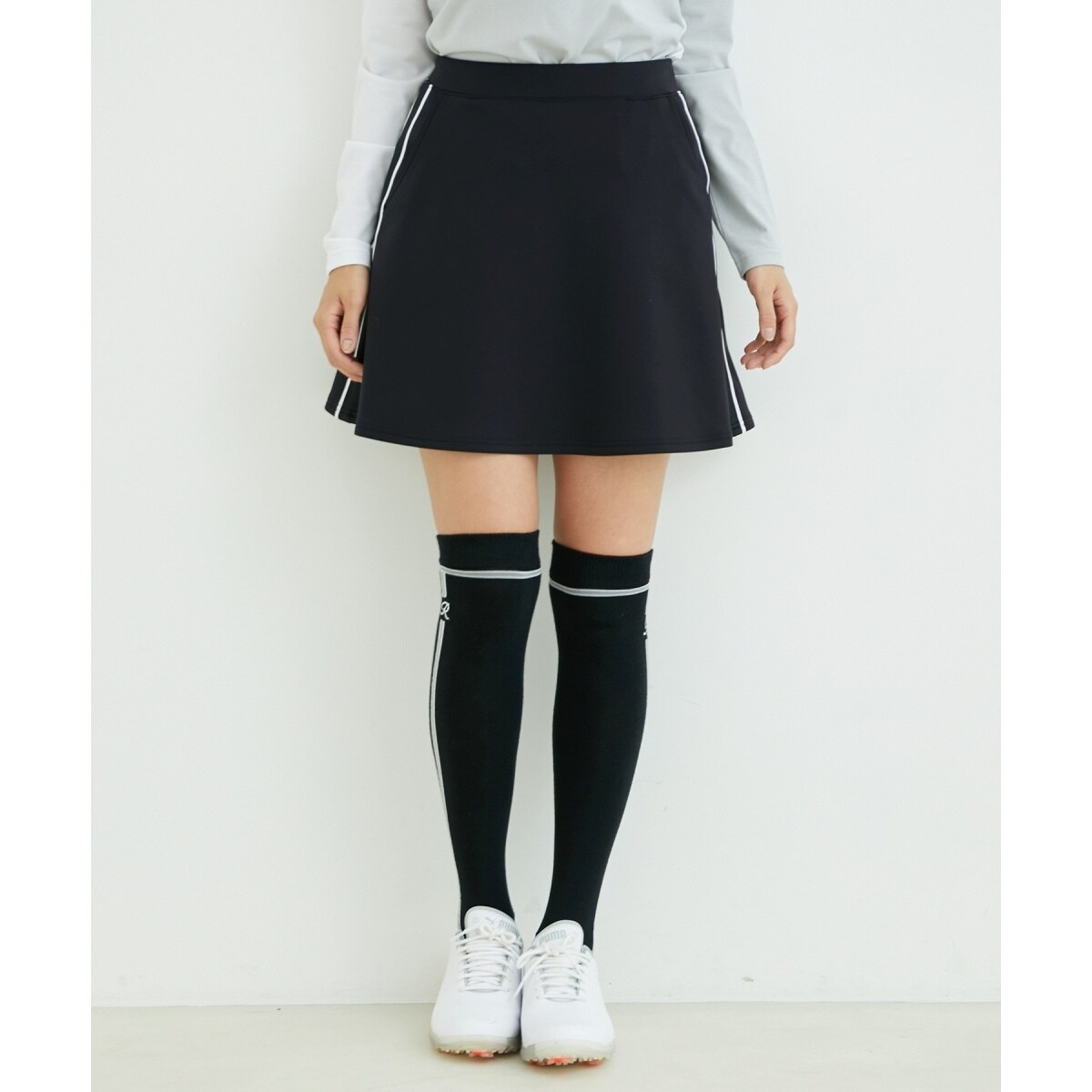 ジュンアンドロペ　蓄熱　保温　スカート　裏起毛　アシンメトリー丈　サイズM 秋冬 ジュンアンドロペ 蓄熱 保温 スカート 裏起毛 アシンメトリー丈 サイズ