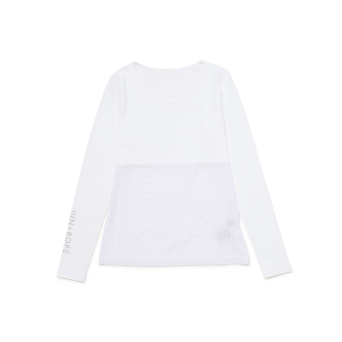 UV】【接触冷感】メッシュ切替ラウンドプルオーバー | ジュン＆ロぺ