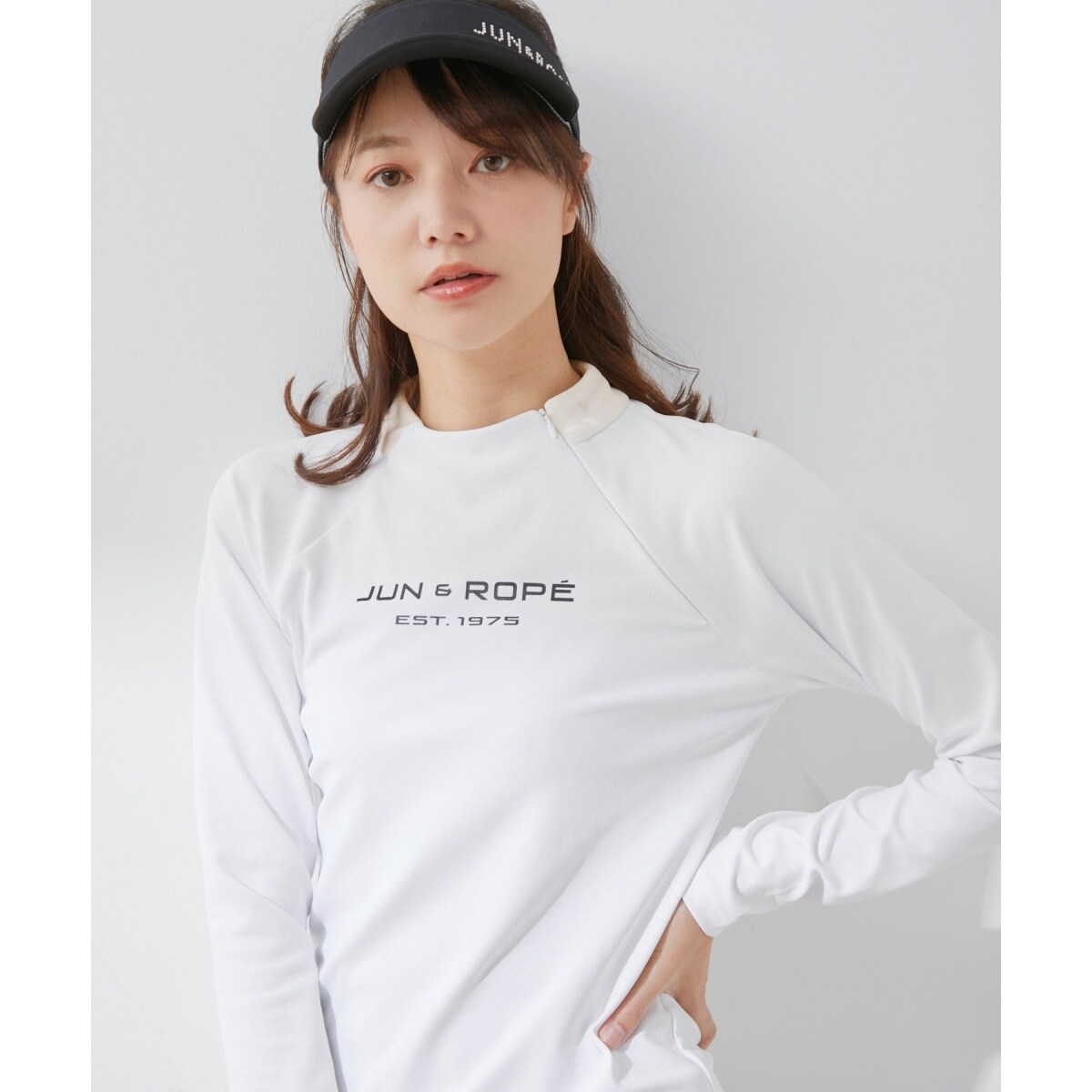 Jun & Ropé フラミンゴグラフィック長袖プルオーバー　サイズM Jun & Ropé フラミンゴグラフィック長袖プルオーバー サイズM JUN&ROPE