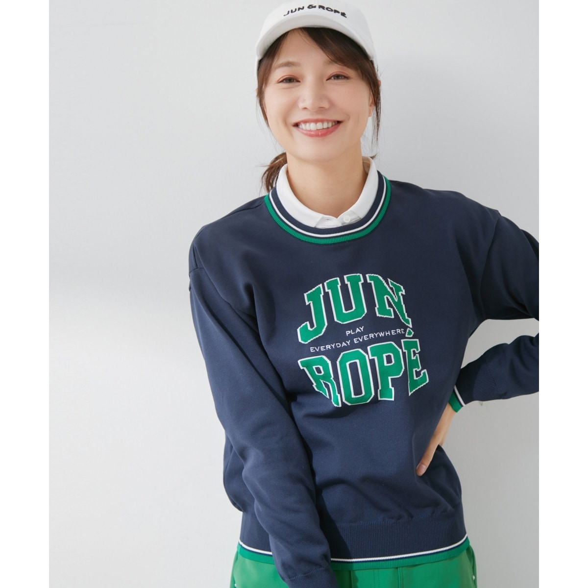 JUN&ROPE レディース ニット JUN&ROPE' ジュンアンドロペ レディース ゴルフウェア