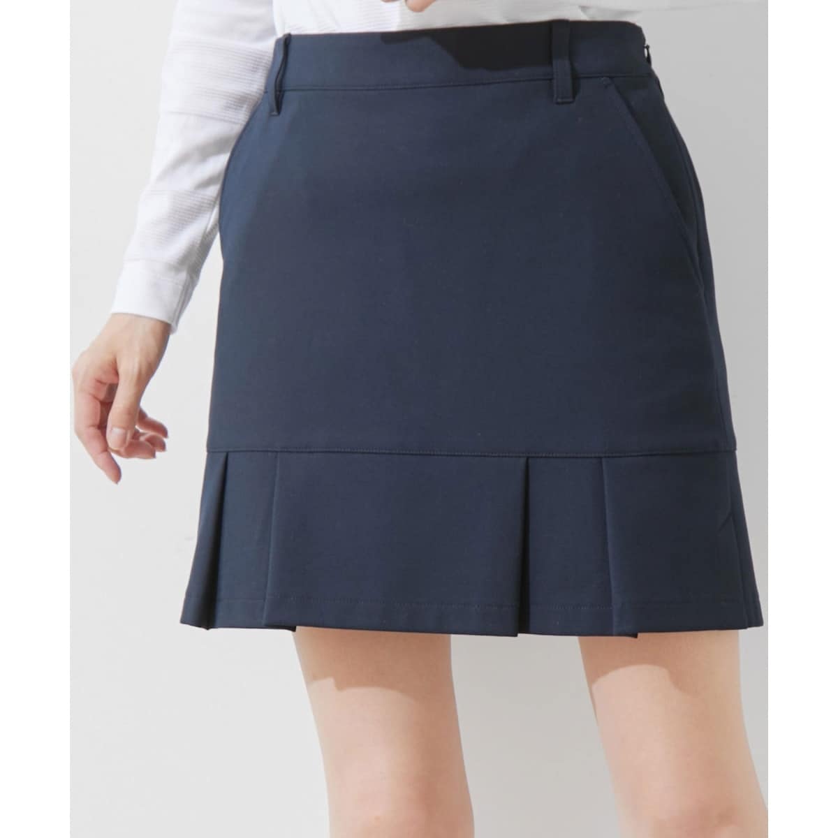 別珍タックプリーツスカート | ノップドゥノッド(nop de nod) | マルイ