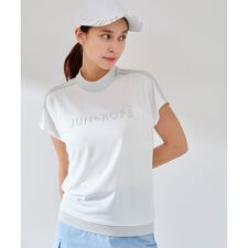 【接触冷感】【吸水速乾】フロントロゴラメコンビプルオーバー