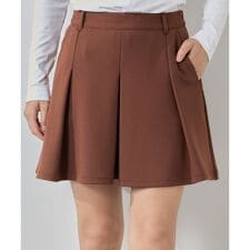 【セットアップ対応】ダンボールニットタックフレアスカート