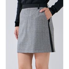 ジュン＆ロぺ(JUN&ROPE')のガンクラブチェックAラインスカート