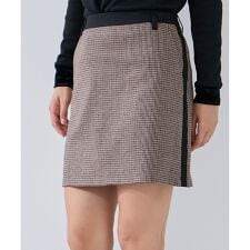 ジュン＆ロぺ(JUN&ROPE')のガンクラブチェックAラインスカート