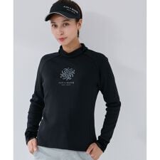 ジュン＆ロぺ(JUN&ROPE')のボンバーヒート長袖モックプルオーバー/保温