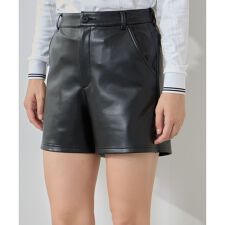 レザーライクショートパンツ/Oggi掲載