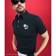 ジュン＆ロぺ(JUN&ROPE')のコカ・コーラ バックプリント メンズポロシャツ