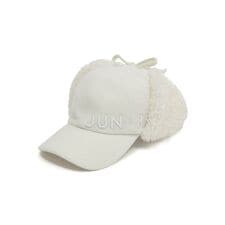 ボア耳当て付きキャップ