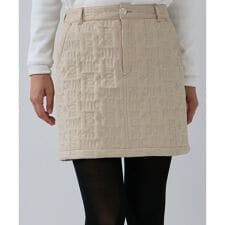 ジュン＆ロぺ(JUN&ROPE')のピンソニック中わたAラインスカート/セットアップ対応・保温・撥水