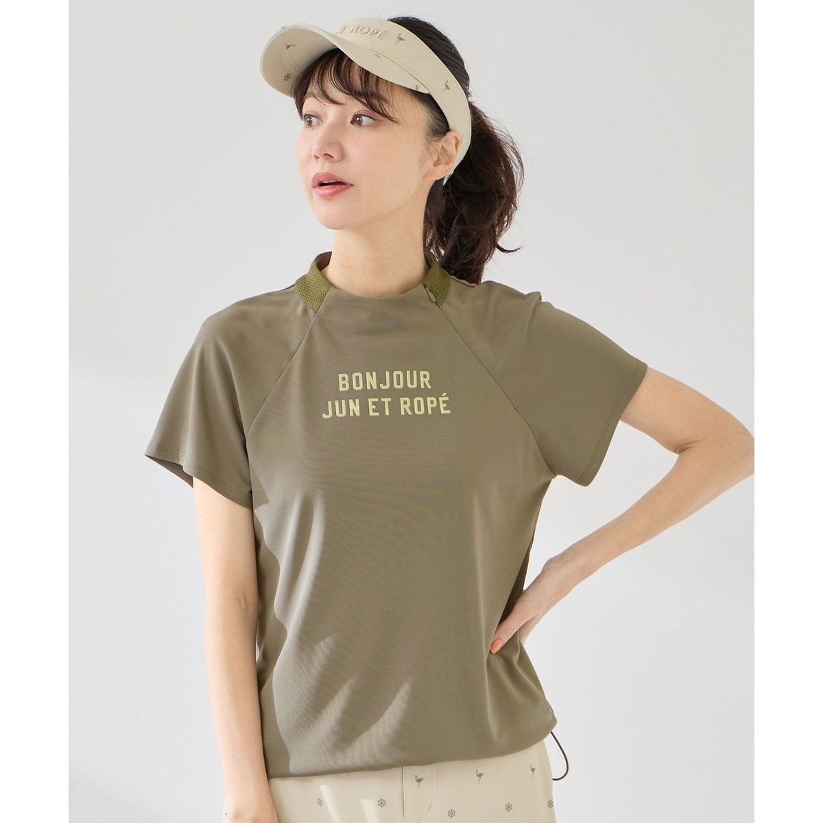 [�}���C]���Q�X���[�X�h���X�g���b�N2WAY�v���I�[�o�[/UV�E�ڐG�⊴/�W���������؁iJUN&ROPE'�j �J�[�L�[(36)