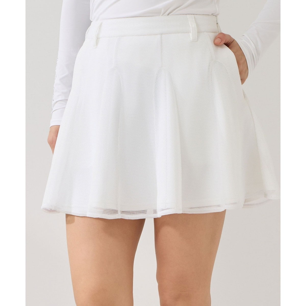 [�}���C]�_�u�����b�V���t���A�X�J�[�g/UV�E�z������/�W���������؁iJUN&ROPE'�j �z���C�g(10)