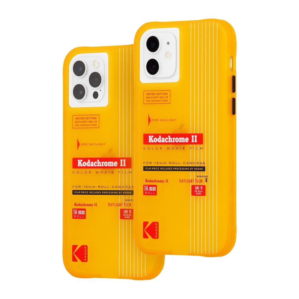 宅配便送料無料 iPhone12mini スマホケース コダック Vintage Yellow