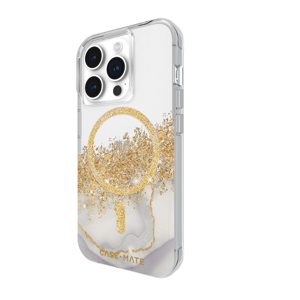 [�}���C]iPhone 15 Pro �p Karat Marble /�P�[�X���C�g�iCase-Mate�j �S�[���h