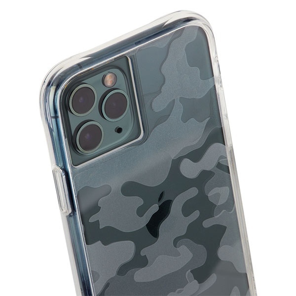 本体色で雰囲気が変わる迷彩柄】iPhone11ProMax Tough Clearly Camo