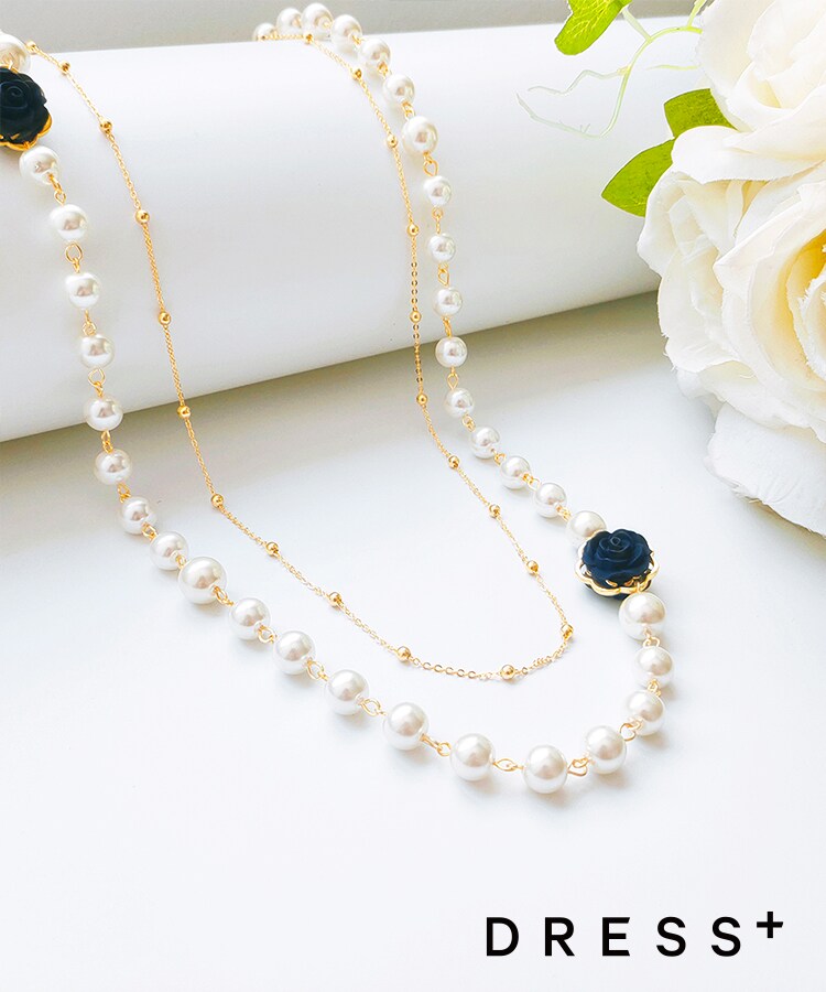 新品◆アナスイ 豪華 コサージュ◆レース&ビーズ LILY BROWN Lingerieベーシックフラワーレース アンダードレス ブラ