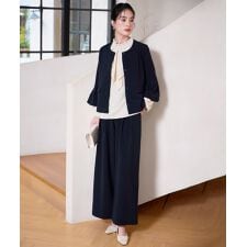 セットアップ  2点セットパーティー ワイドパンツドレス