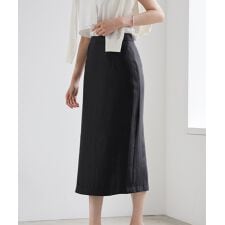 スカート スーツ ビジネス レディース 着痩せ 美脚効果