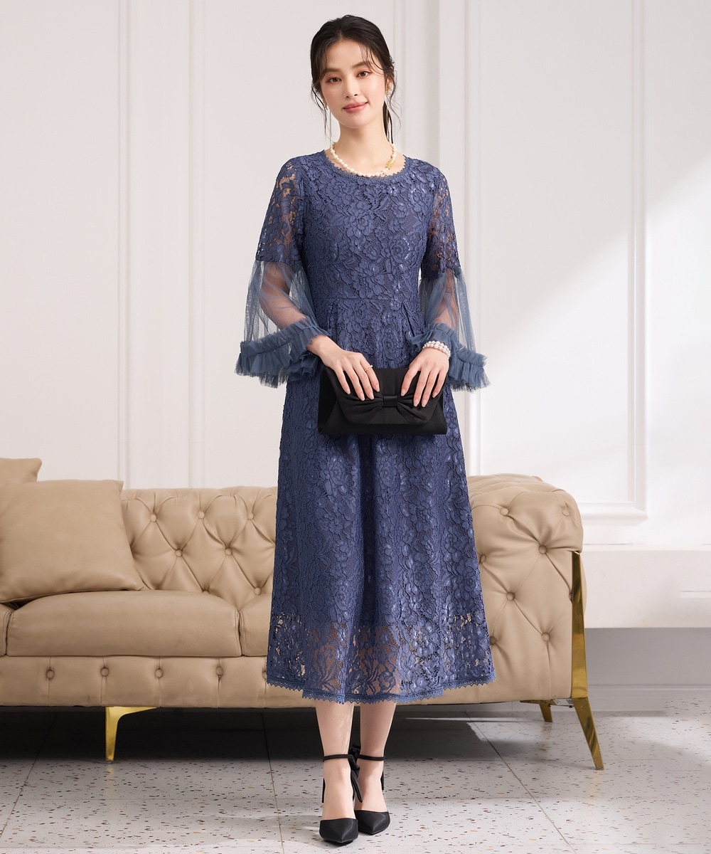 バイカラージャケット＆キャミワンピースセット | レディアゼル