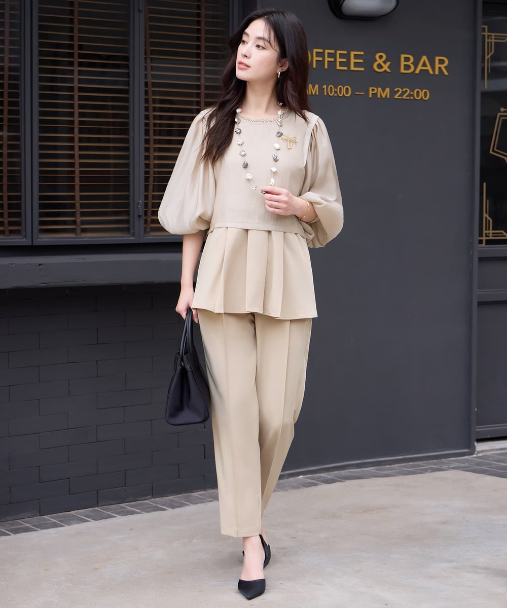 ドレスプラス（DRESS+）/セットアップ パーティーパンツドレス レディース 大きいサイズ セットアップ パーティードレス レディース 大きいサイズ | ドレス