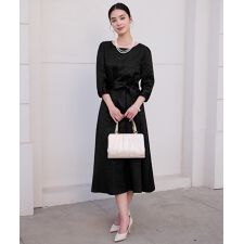 ドレスプラス(DRESS+)のパーティー 結婚式 ワンピース ドレス 大きいサイズ