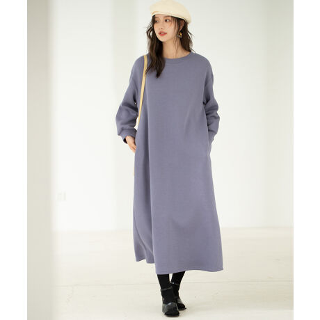 オーバーサイズトレーナーワンピース セゾン ド パピヨン Saison De Papillon ファッション通販 マルイウェブチャネル