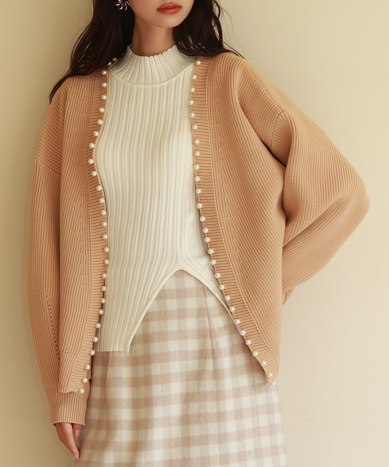 [�}���C]�l�҂݃p�[���j�b�g�J�[�f�B�K��/�Z�]�� �h �p�s�����iSAISON DE PAPILLON�j ���C�g�u���E��