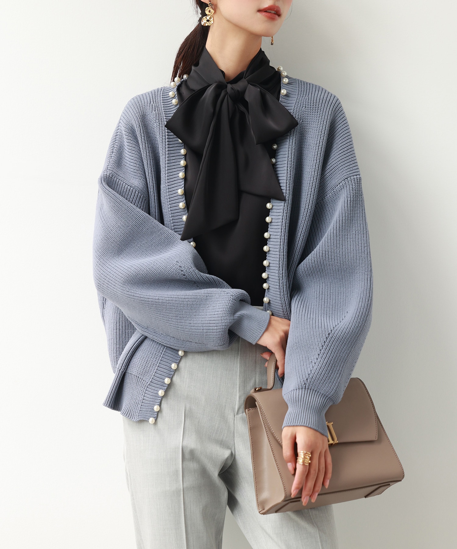 [�}���C]�l�҂݃p�[���j�b�g�J�[�f�B�K��/�Z�]�� �h �p�s�����iSAISON DE PAPILLON�j �u���[�O���[