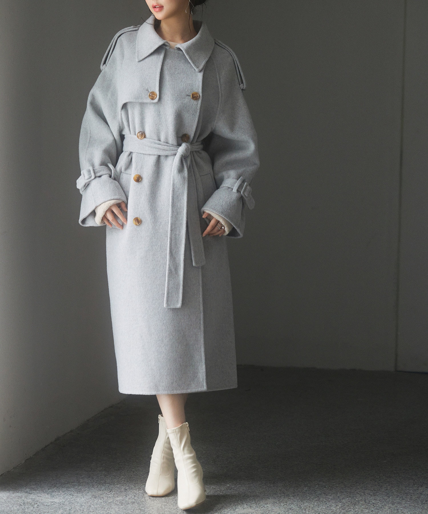 JAPAN FABRIC ダブルチェスターコート/一部WEB限定カラー | ロペ