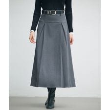 ヨークスカートとベルトの2点セット