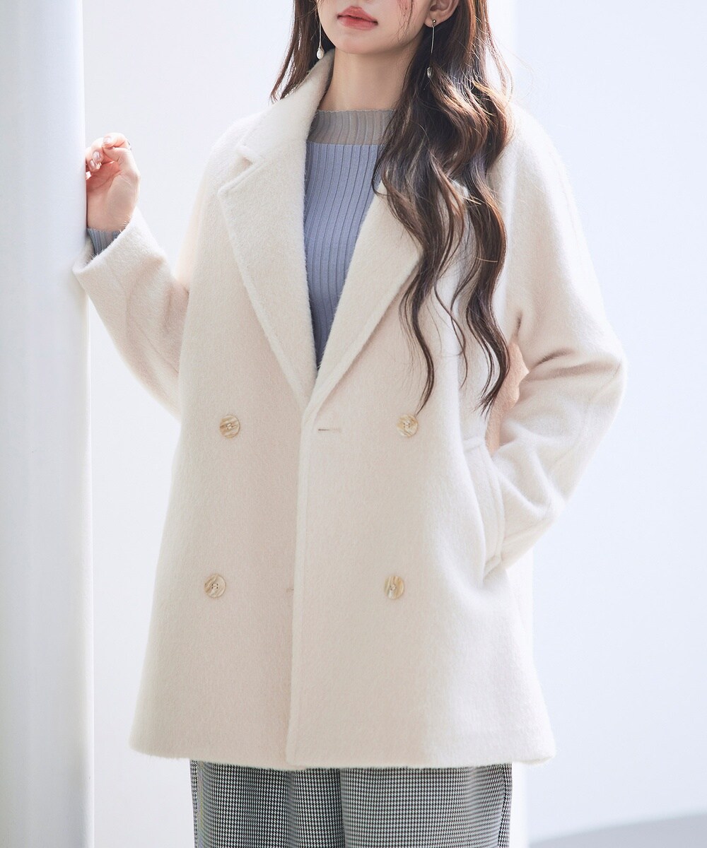 ilean ウールダブルブレスト　セットアップ(ストライプ) ウール混ストライプ柄スーツ | ZARA Japan / 日本